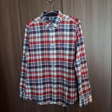새상품급 BLACK LABEL 체크 셔츠