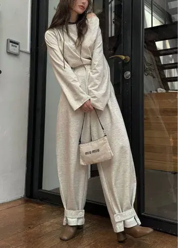 willfully 비대칭 드레이프 넥 상의