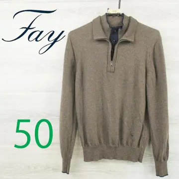 Fay 페이 이탈리아제 <울 하이넥 니트> M0102c