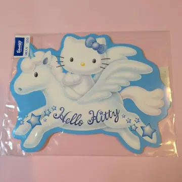 산리오 헬로키티 유니콘 엽서 레트로 레어