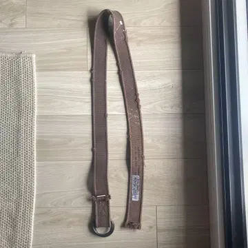 RUHEHL925 브라운 코튼 벨트 34