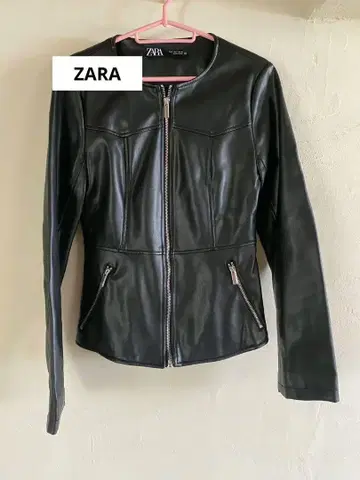 ZARA 블랙 싱글 라이더 자켓