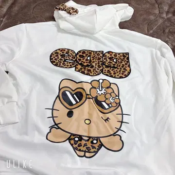 아베일 키티 산리오 헬로키티 즉시 완판 egg 일광화상 키티 후드티