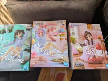 BANDAI Relax time 피규어 3체 세트