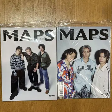 MAPS JAPAN & KOREA 세트 Number_i