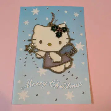 헬로키티 크리스마스 참 크리스마스 카드 레어 오너먼트