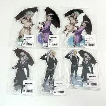 Dr.STONE DMM 스크래치 레이니 데이 BIG 아크릴 스탠드 6점