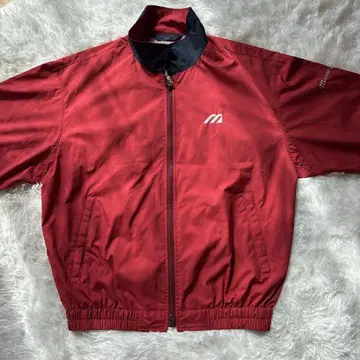 Mizuno Pro 미즈노 얇은 소재 윈드 브레이커 사이즈 M 하자 있음