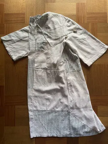 ZARA 패치워크 7부 소매 튜닉