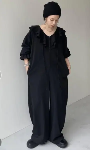 wee9s 멀티 웨이 프릴 올인원 long 롱 새상품급
