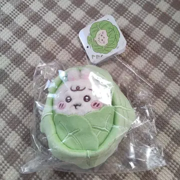 Chiikawa Baby 양배추에 싸인 토끼 마스코트