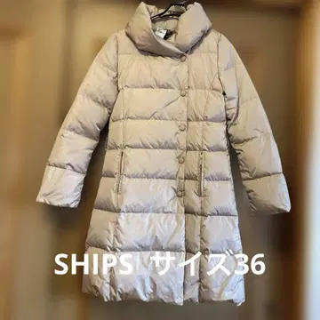 [클리닝 완료] SHIPS 쉽스 다운 코트 S 사이즈 모란깃 새상품급