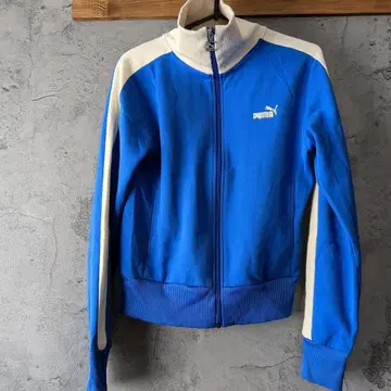 PUMA 집업 자켓 파랑 트랙 자켓