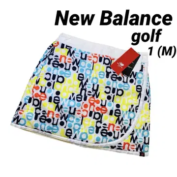 [새상품] 뉴발란스 리버서블 랩 스커트 충전솜 M 멀티 컬러