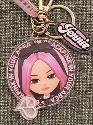 BLACKPINK 제니 THE GAME 아크릴 키링
