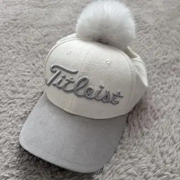 Titleist 퍼 포함 캡 화이트/그레이