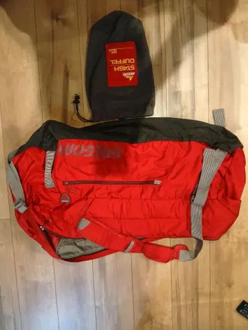 Gregory SQUASH DUFFEL 레드