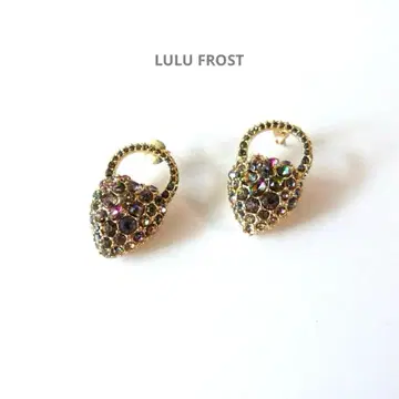 Lulu FROST 루루프로스트 하트 귀걸이 비즈