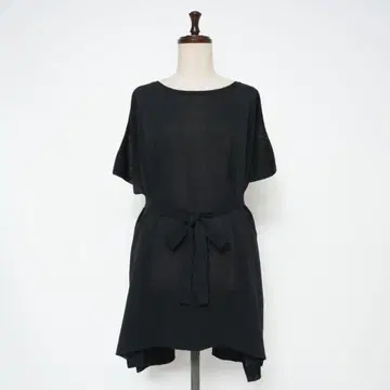 새상품 밴야드 스톰 슬릿 튜닉 블랙 사이즈 F*ZC879