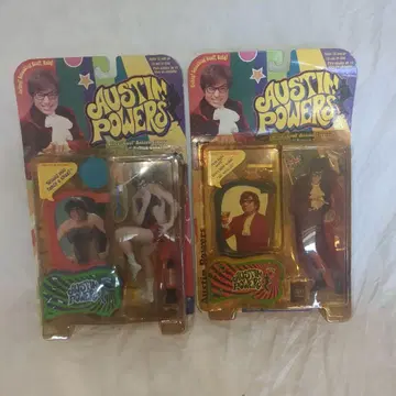 Austin Powers 피규어 2체 세트 오스틴 파워 미개봉품