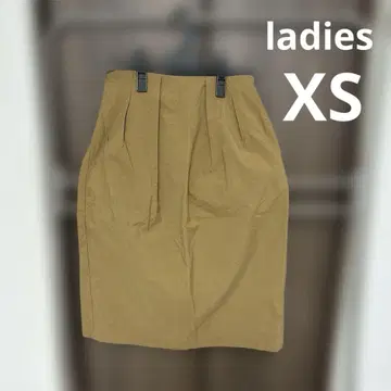 타이트 스커트 베이지 일본제 XS 새상품급