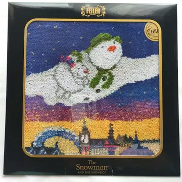 한정품 FEILER x The Snowman 더블 네임 손수건
