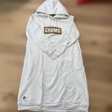 CHUMS 후드 부착 드레스 오트밀