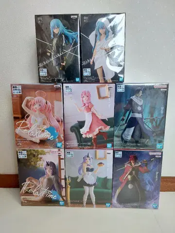 전생했더니 슬라임이었던 건에 대하여 피규어 세트 8개