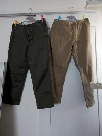 UNIQLO 치노 팬츠 2개 세트
