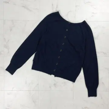 새상품급 UNTITLED 울 혼방 가디건 블랙 사이즈 2*FD884