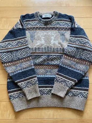 Glencraig Knitwear 스코틀랜드제 니트 M