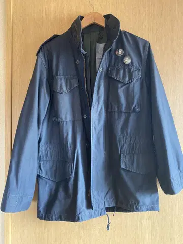 ALPHA INDUSTRIES M65 필드 자켓 XS 네이비