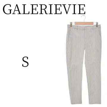 새상품급 GALERIE VIE 갤러리 바이 그레이 슬랙스 S