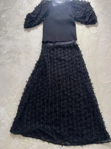 FUR FUR 스커트 셋업
