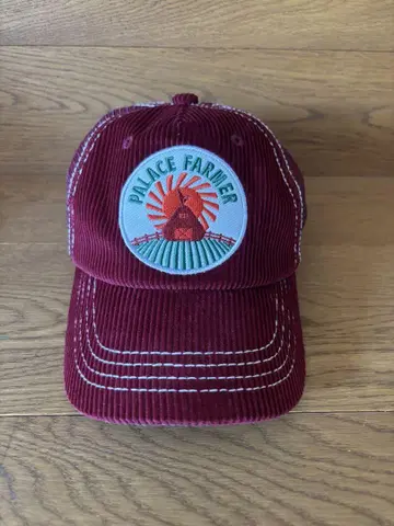 PALACE FARMER TRUCKER HAT Burgundy