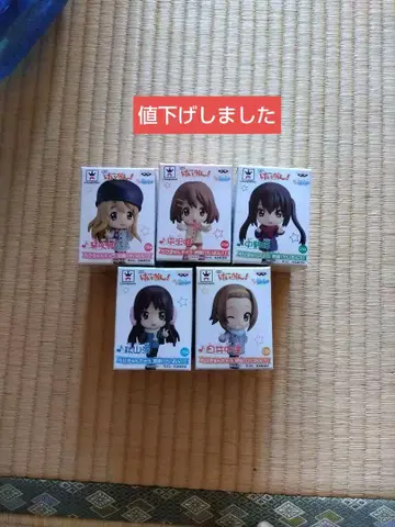 [ 새상품 미개봉품 ] 케이온! Nendoroid 피규어 5체 세트