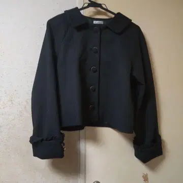 [ 미사용 ] axes famme 숏코트 ( 블랙 )