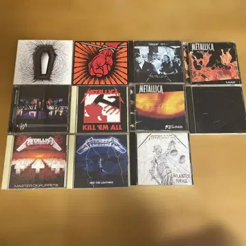 Metallica 앨범 CD 세트