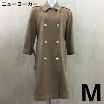 뉴요커 울 블렌드 롱 코트 F1002C19