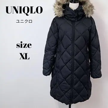 [ a1978 ] UNIQLO 파우더 소프트 다운 자켓 XL 블랙