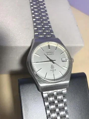 작동품 새상품급 초레어 SEIKO 빈티지 손목시계 TYPE II 남성용