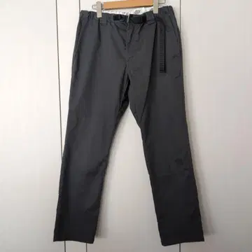 Dickies 그레이 치노 팬츠 조정 가능 벨트 포함
