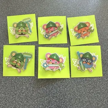 [ 즉시 구매 ] GReeeeN gre4nboyz 핀 배지 컴플리트
