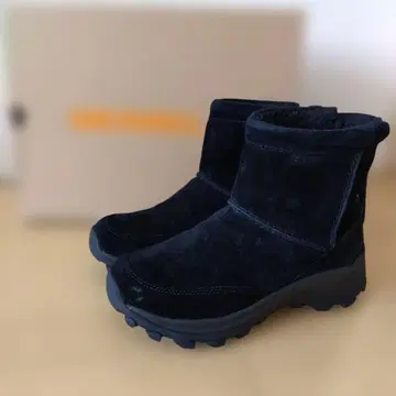 MERRELL 스웨이드 숏부츠 블랙 24.5cm
