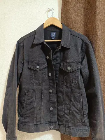 GAP 블랙 데님 자켓