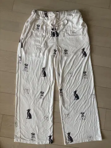 젤라또피케 dog 패턴 파자마 팬츠만