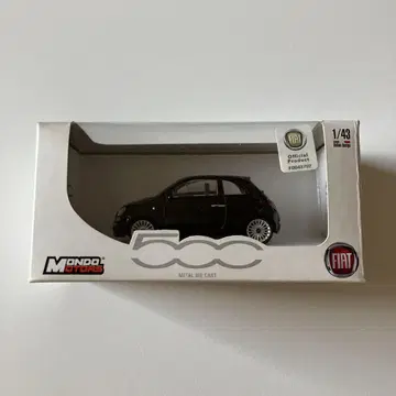 1/43 피아트 500 딜러용 미니카 컬러 샘플 블랙