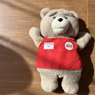 TED 봉제 인형 빨간색