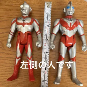 울트라맨 피규어 실버 레드