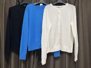 UNIQLO 긴팔 가디건 3색 세트